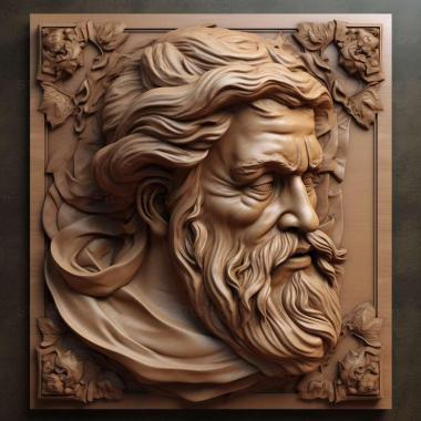 Patterns and decorations stl Carved 1 3d model